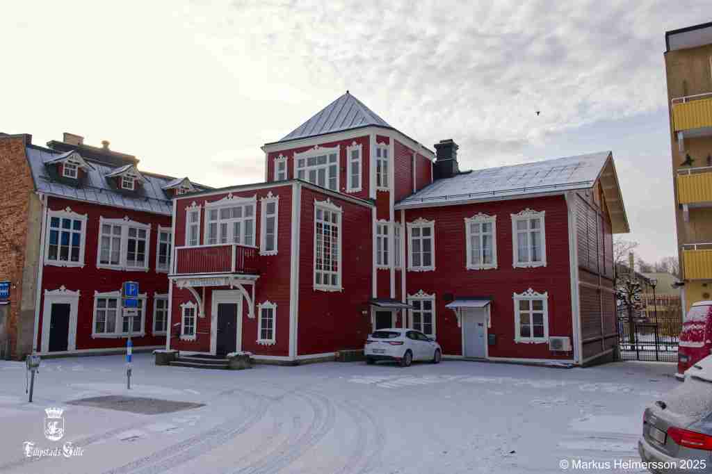 Trastgården i Filipstad sedd från Bronnellsgatan.